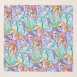 Seahorse Watercolor Under the Sea Sarong Scarf<br><div class="desc">Have fun wearing this beach sarong featuring my seahorse watercolor artwork!</div>