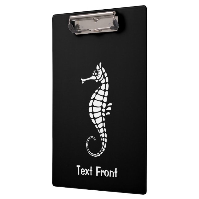 Seahorse White Clipboard (Left)
