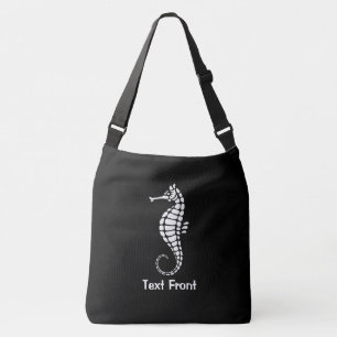 Seahorse White Crossbody Bag