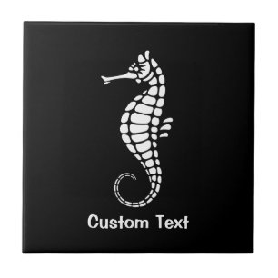 Seahorse White Tile
