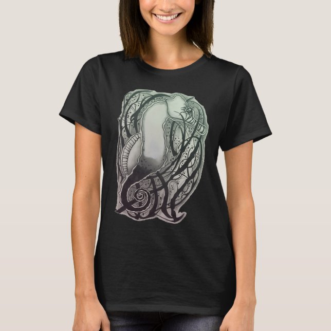 Seahorse with striped snout T-Shirt (Front)