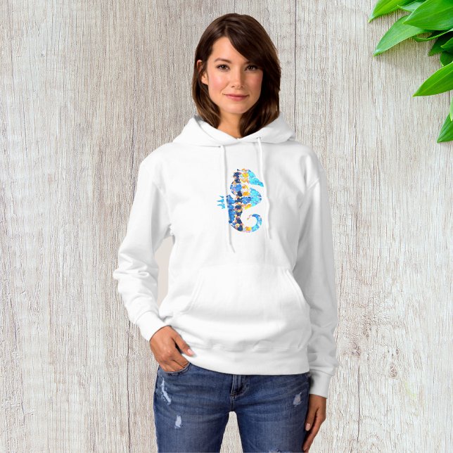 Seahorse Womens Hoodie (Creator Uploaded)