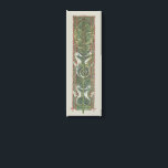 Seahorses and Seaweed, Vintage Art Nouveau Canvas Print<br><div class="desc">Vintage illustration art nouveau marine life fine art design. A beautiful under water ocean scene featuring sea horses and kelp.</div>