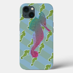 Seahorses , Apple iPhone X, Tough Xtreme 13 Case