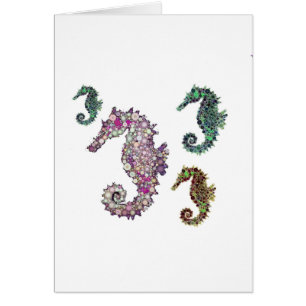 Seahorses Art by LeahG
