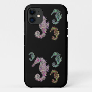 Seahorses Art by LeahG Case-Mate iPhone Case