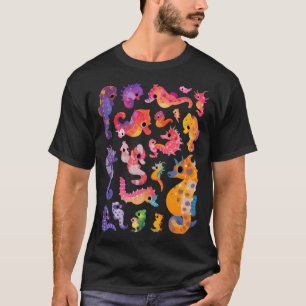 Seahorses - dark T-Shirt