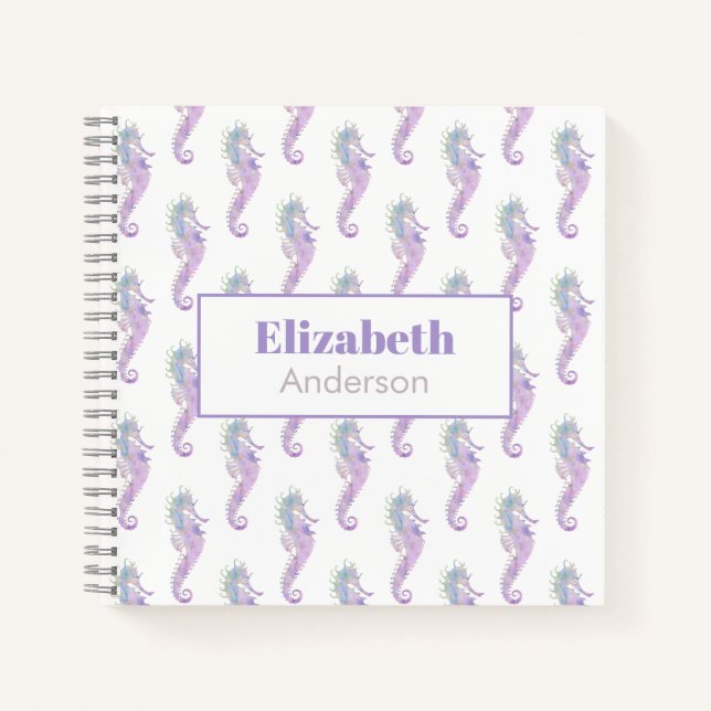Seahorses Notebook (Front)