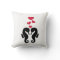 Seahorses red hearts love