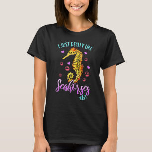 Seahorses Sea Horse Sea Horse Lover T-Shirt