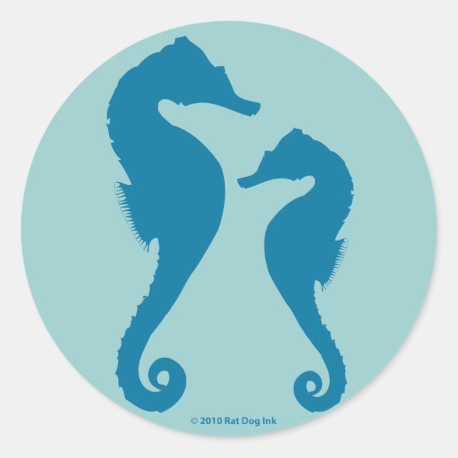 Seahorses Stickers (Front)