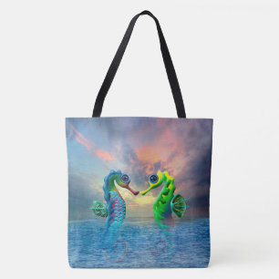 Seahorses Tote Bag