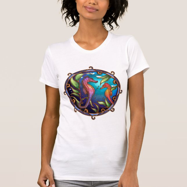 Seahorses V T-shirt (Front)