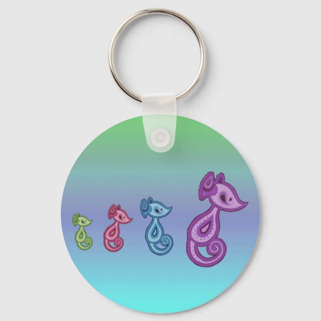 SeaHorsey's3 Key Ring (Front)
