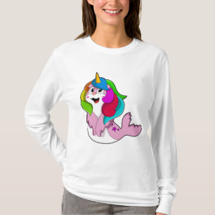 Seal as Unicorn T-Shirt