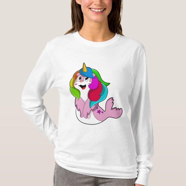 Seal as Unicorn T-Shirt (Front)