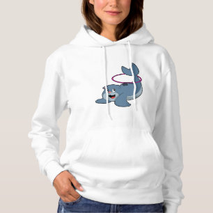 Seal at Fitness with Fitness tires.PNG Hoodie