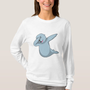 Seal at Hip Hop Dance Dab T-Shirt