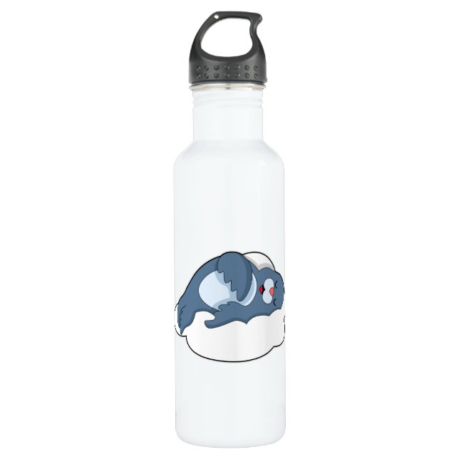Seal at Sleeping on Cloud 710 Ml Water Bottle (Front)