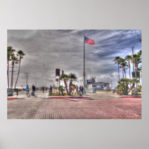 Seal Beach California Poster