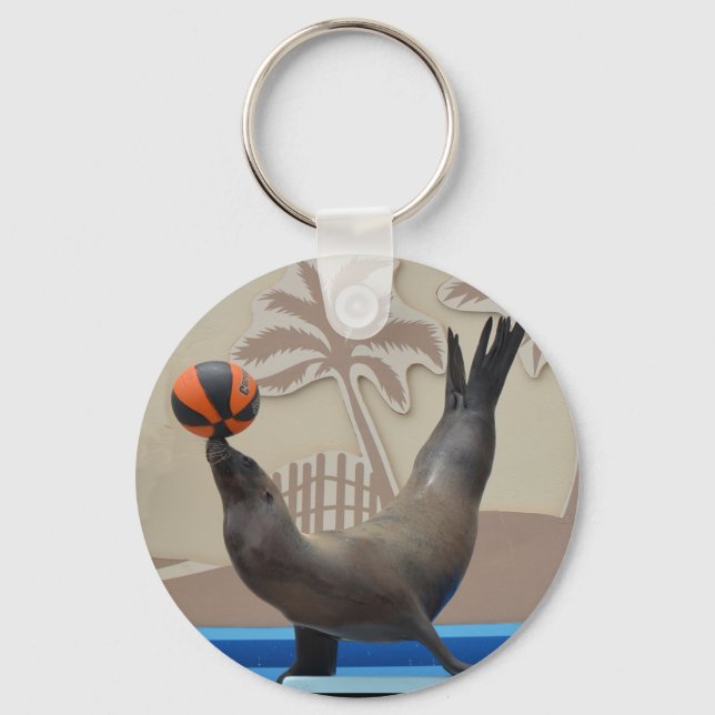Seal (California Sea Lion) Key Ring (Front)