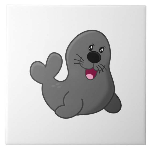 Seal cartoon tile (Front)