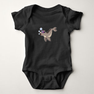 Seal Diver Swimming goggles Diving Baby Bodysuit