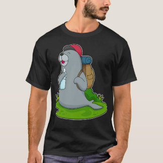 Seal Hiker Backpack T-Shirt
