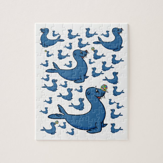 Seal Jigsaw Puzzle (Vertical)