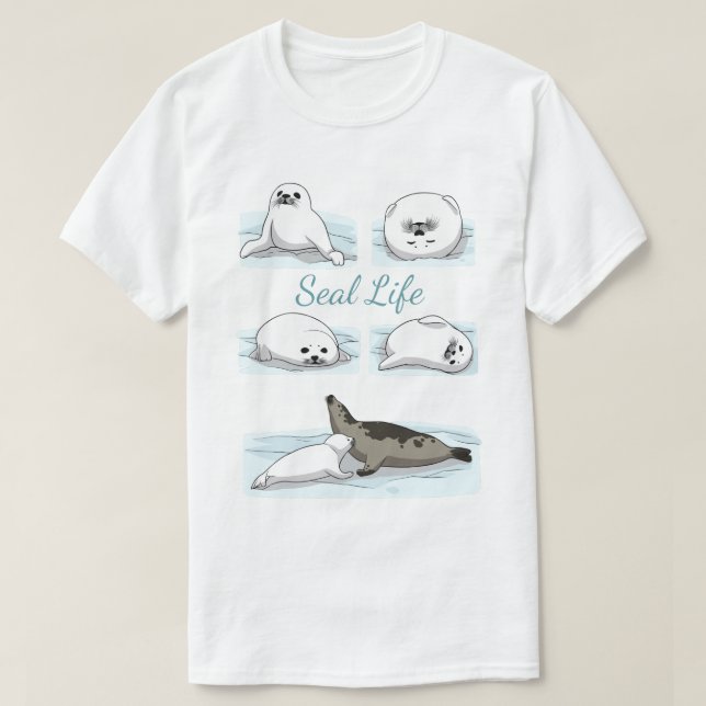 Seal Life T-Shirt (Design Front)