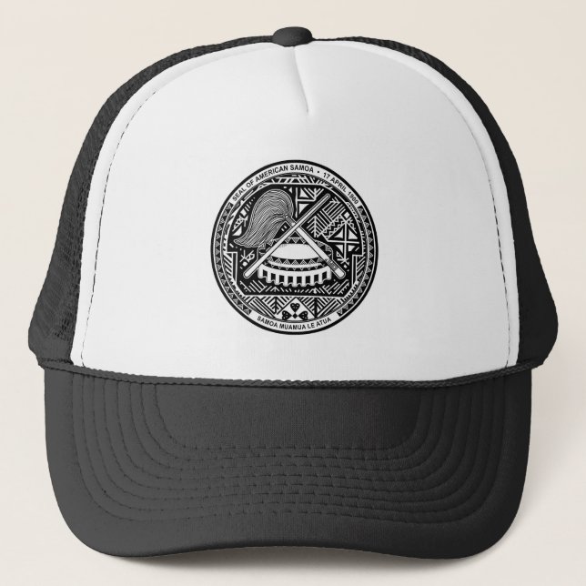 Seal of American Samoa Trucker Hat (Front)