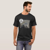 Seal Of Approval Elephant Seal Humourous Photo T-Shirt (Front Full)
