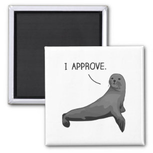 Seal of Approval Magnet