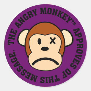 Seal of Approval: Message endorsed by Angry Monkey