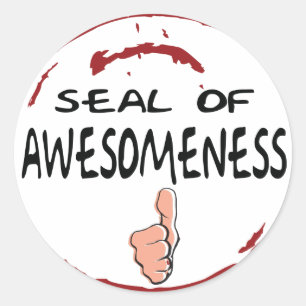 Seal Of Approval Stickers - Awesomeness