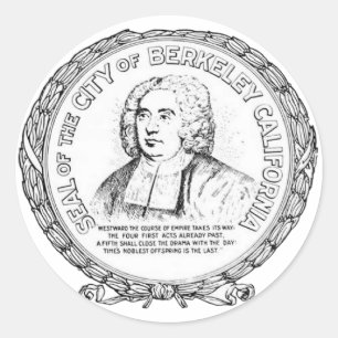 Seal of Berkeley Round Stickers