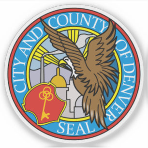 Seal of Denver, Colorado, USA
