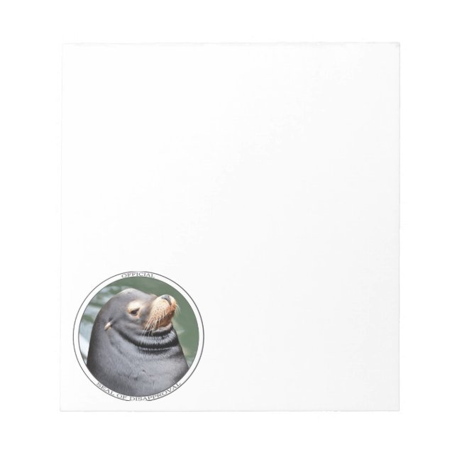 Seal of Disapproval 5x6 Notes (Front)