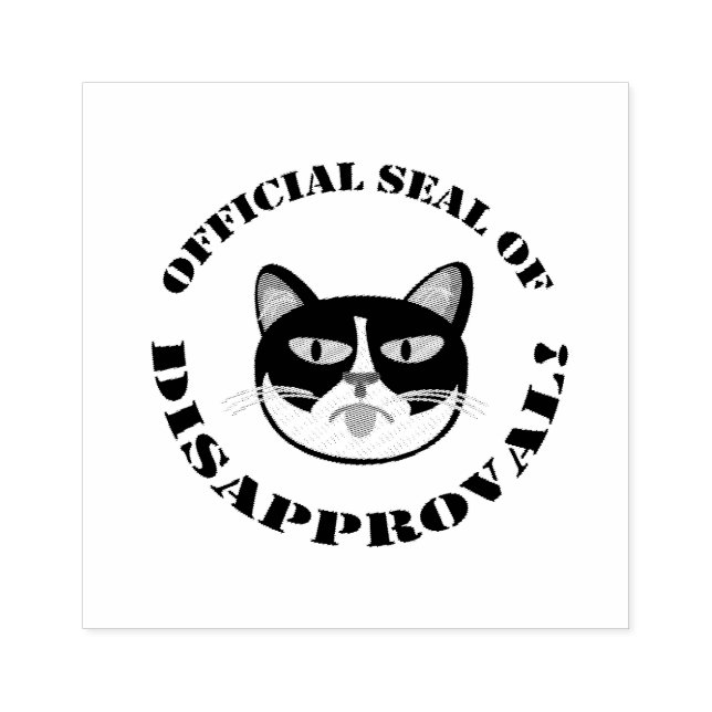 Seal of Disapproval Rubber Stamp (Imprint)