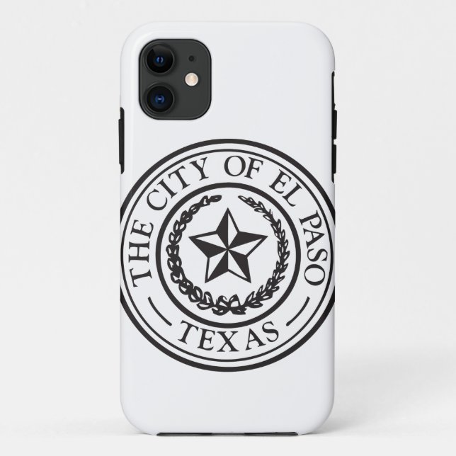 Seal of El Paso Case-Mate iPhone Case (Back)