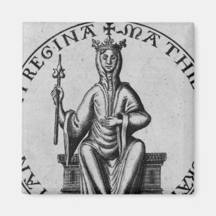 Seal of Empress Matilda Magnet