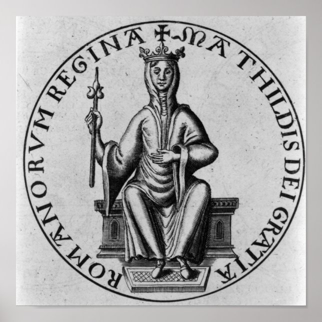 Seal of Empress Matilda Poster (Front)