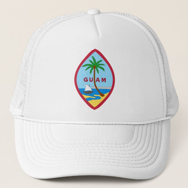 Seal of Guam Trucker Hat (Front)