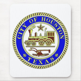 Seal of Houston Mouse Pad