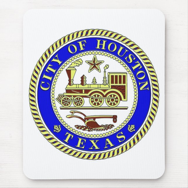 Seal of Houston Mouse Pad (Front)