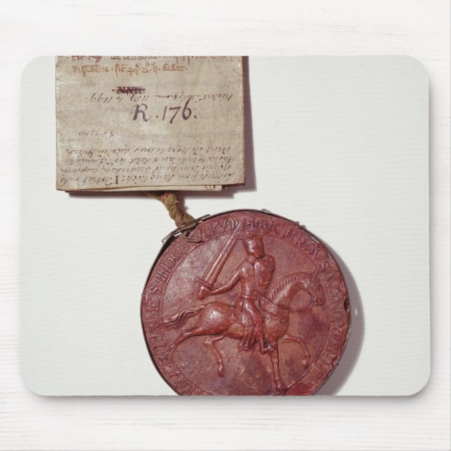 Seal of King Richard I Mouse Pad (Front)