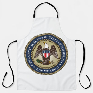 Seal of Mississippi Apron