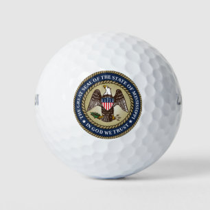 Seal of Mississippi Golf Balls