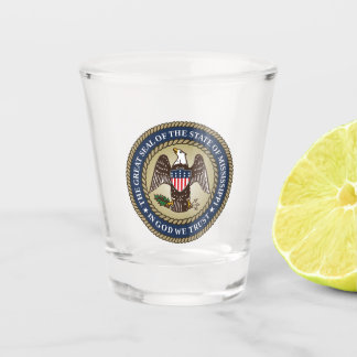 Seal of Mississippi Shot Glass