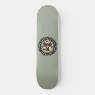 Seal of Mississippi (US State) Skateboard